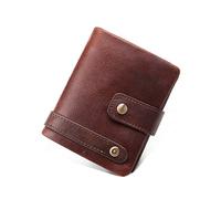 SJZZJSBX Portefeuille Multi-Cartes pour Homme, Portefeuille décontracté, Mode, Court, Grande capacité, Porte-Monnaie à Fermeture éclair, Sac pour Homme (A, 11 x 2 x 10 cm)