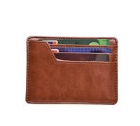 SJZZJSBX Portefeuille Porte-Cartes de Visite Porte-Cartes bancaires Pince à Billets pour Homme Porte-Monnaie Court Pince à Billets Porte-Cartes Porte-Cartes (Argento, 7,8 x 11,5 cm)