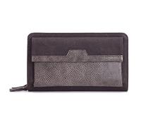 SJZZJSBX Portefeuille pour Homme avec Fermeture éclair et Long Portefeuille en Cuir pour Homme (Pochette Noire)