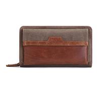 SJZZJSBX Portefeuille pour Homme avec Fermeture éclair et Long Portefeuille en Cuir pour Homme (Pochette Noire)