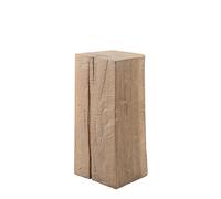 SK 02 Cube Tabouret & table d'appoint Janua - SK02 Eiche gelaugt Weiss H55cm
