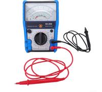 SK-88B Multimètre analogique, appareil portable pour test de résistance à la tension AC/DC, coque en silicone, support arrière magnétique pour réparation électrique, entretien d'appareils ménagers