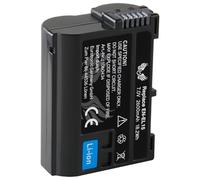 SK Batterie compatible avec Nikon EN-EL15c < 2600 mAh > EN-EL15b EN-EL15a EN-EL15 pour Nikon < Zf Z8 Z7 II Z6 III Z5 II > D500 D800 D850 D7200 D7500-1 V1