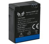 SK Batterie GoPro | 1180 mAh | pour GoPro Hero 3 Hero 3 Plus Hero 3+ / Black White et Silver Edition /AHDBT-201 AHDBT-301 AHDBT-302 AHBBP-301 ACARC-001