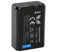 SK Batterie Sony NP-FW50 - 950 mAh - Pour Sony Alpha 7 7II 7R 7S NEX-3 NEX-3N NEX-5 NEX-5N NEX-5T NEX-6 NEX-7 NEX-F3 NEX-C3 SLT A55V A33 A35 A37, etc.