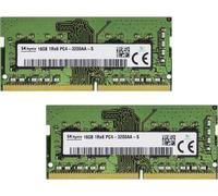 SK Hynix 32Gb 2x 16GB SODIMM DDR4 3200 PC4 1Rx16 HMA82GS6CJR8N-XN Mémoire RAM