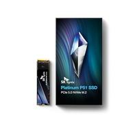 SK Hynix Platinum P51 1To SSD PCIe 5.0 NVMe 2.0, Vitesse de Lecture jusqu'à 14 700 Mo/s SSD Interne Gen5 M.2 2280 pour Utilisateur Intensif et Gamer, Compatible avec PC, Notebook et Console