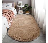 SK Studio Tapis Salon Tapis Modernes de Salon Soft Tapis à Poils Longs Moelleux Tapis Rectangulaire Confortable pour Salon Chambre Kaki, 140x200cm