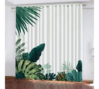SK-YBB Feuilles Rideau Occultant Isolant Thermique 140x160cm Usine Enfant GarçOn Fille Rideau Chambre Adulte eux Chambre d'enfant Pack de 2 PièCes