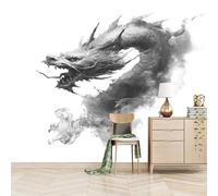 SK-YBB Papier Peint Photo Mural 150 * 100 cm Dragon Poster Tapisserie Mural Personnalisé 3D Style Chinois Pour Salon Chambre Décoration