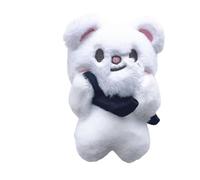 Sk-zoo Peluche Porte-clés 'STAY' mini porte-clés avec magnétique 10 cm stray-kids Wolf Chan Jiniret Bbokari porte-clés (Jiniret)