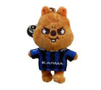 Sk-zoo Porte-clés en peluche « Karma » 7 x 9 cm stray-kids « Stay » skz Wolf Chan Jiniret Bbokari Leebit, Han, 7*9 cm