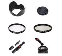 SK10 Kit de filtres UV CPL 67 mm pour objectif Canon EF-S 10-18 mm f/4.5-5.6 IS STM, Canon EF-S 17-85 mm f/4-5.6 IS USM, Canon EF-S 18-135 mm f/3.5-5.6 IS STM