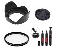 SK25 Kit de filtres UV pour objectif d'appareil photo Sony E 50 mm f/1.8 OSS et Sony E 55-210 mm f/4.5-6.3 OSS