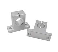 SK8 SK10 SK12 SK16 SK20 SK25 SK30 SK35 8mm Support d'arbre de Guidage de roulement linéaire Table XYZ Fraiseuse CNC SH8A Pièces d'imprimante 3D Pièces en Acier Inoxydable (Size : 4PCS SK20)