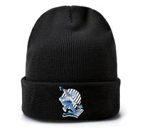 SK8 The Infi-nity Bonnets Homme, Bonnet en Tricot à Revers Extensible, Bonnet Rétro pour Action de Grâces/Nouvel an, Slouch(Black11)