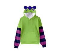 SK8 The Infinity Skateboard Sweat À Capuche À Imprimé Manga Sweat À Capuche Décontracté pour Homme/Femme avec Poches Costume De Cosplay Reki Et Miya