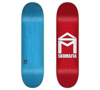 Sk8Mafia House Logo Glow Red 8,5 "x32 Deck Châssis, Adultes Unisexe, Multicolore, Taille Unique