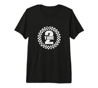Ska 2 Tone Jazz Rainures vibrantes T-Shirt Haut de Gamme