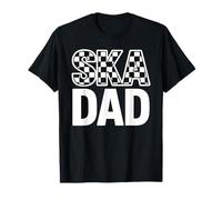 Ska Dad Punk Rock Musique à Carreaux Bicolore Father Son T-Shirt