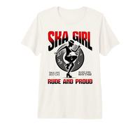 Ska Girl Loud and Proud Rythm T-Shirt Haut de Gamme