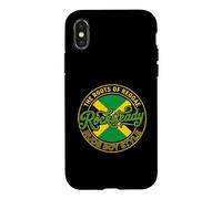 Ska jamaïcain Rocksteady Reggae Roots Vieilli Coque pour iPhone X/XS