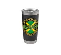 Ska jamaïcain Rocksteady Reggae Roots vieilli Gobelet isotherme en acier inoxydable double paroi