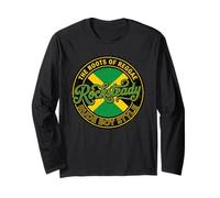 Ska jamaïcain Rocksteady Reggae Roots Vieilli Manche Longue