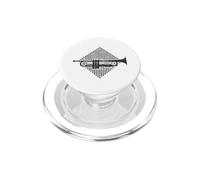 Ska Music Danse des trompettes PopSockets PopGrip pour MagSafe