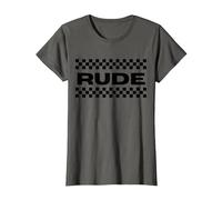 Ska Music Rude 2 Tons T-Shirt, Femme, Asphalte, L
