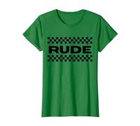 Ska Music Rude 2 Tons T-Shirt, Femme, Vert Kelly, XL
