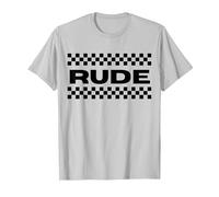 Ska Music Rude 2 Tons T-Shirt, Homme, Argent, XL