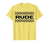 Ska Music Rude 2 Tons T-Shirt, Homme, Citron, XL