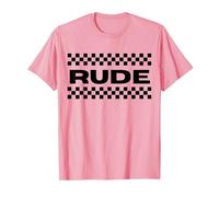 Ska Music Rude 2 Tons T-Shirt, Homme, Rose, L