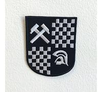 Ska Musique Troie badge Logo fer à repasser coudre sur brodé Patch