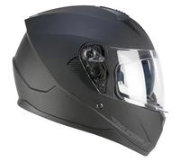 SKA-P Speeder Casque intégral Adulte Unisexe, Noir Opaque, XL (60cm)