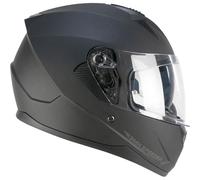SKA-P Speeder Casque intégral Adulte Unisexe, Noir Opaque, S (55-56cm)