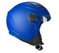 SKA-P Casque Open Face Young, 2MHA POD Mono Bleu Mat, YD (51-52cm)