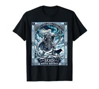 Skadi - Déesse géante Mythologie Nordique poétique Edda Folklore T-Shirt