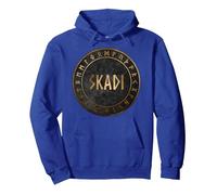 Skadi, déesse Nordique des Runes Vikings d'hiver Sweat à Capuche, Unisexe pour Adultes, Bleu Royal, L