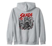 Skadi Norse Viking Goddess Winter Warrior Nordic Sweat à Capuche