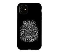 Skadi Norse Winter Goddess Viking Crâne Rune Coque pour iPhone 11