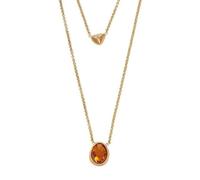 SKAGEN Acier inoxydable ou semi-précieux avec fermoir mousqueton Collier pendentif pour femmes