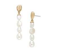 Skagen Acier inoxydable ou semi-précieux pour femmes avec boucles d'oreilles à fermeture push back