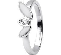 Skagen Bague Femme Argent/Blanc JRSW029, Taille de la bague:52 (16.6) SS6 M12