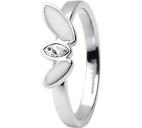 Skagen Bague Femme Argent/Blanc JRSW029, Taille de la bague:54 (17.2) SS7 M12