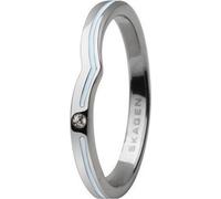 Skagen Bague Femme Argent/Bleu clair JRSI018, Taille de la bague:52 (16.6) SS6 M19
