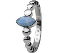 Skagen Bague Femme Argent/Ice blue JRSI005, Taille de la bague:54 (17.2) SS7 M18