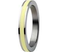 Skagen Bague Femme Argent/Jaune JRSY036, Taille de la bague:51 (16.2) SS6 M28