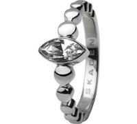 Skagen Bague Femme Argent JRSS005, Taille de la bague:57 (18.1) SS8 M6